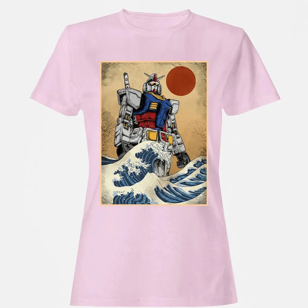 Wave Off Gundam Women's T-shirt - 9