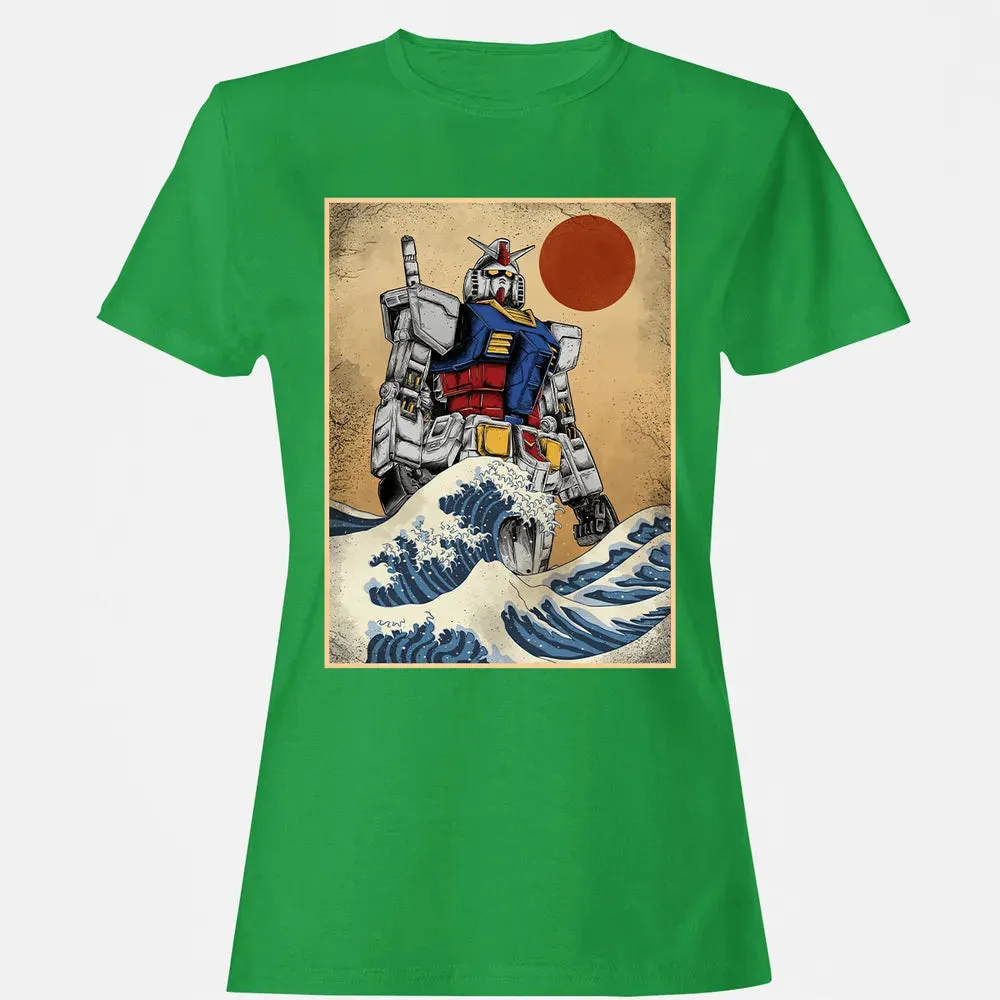 Wave Off Gundam Women's T-shirt - 7