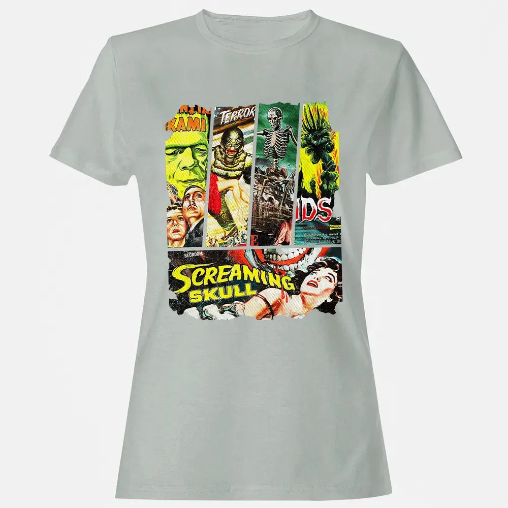 Vintage Sci-Fi Horror Women's T-shirt - 2