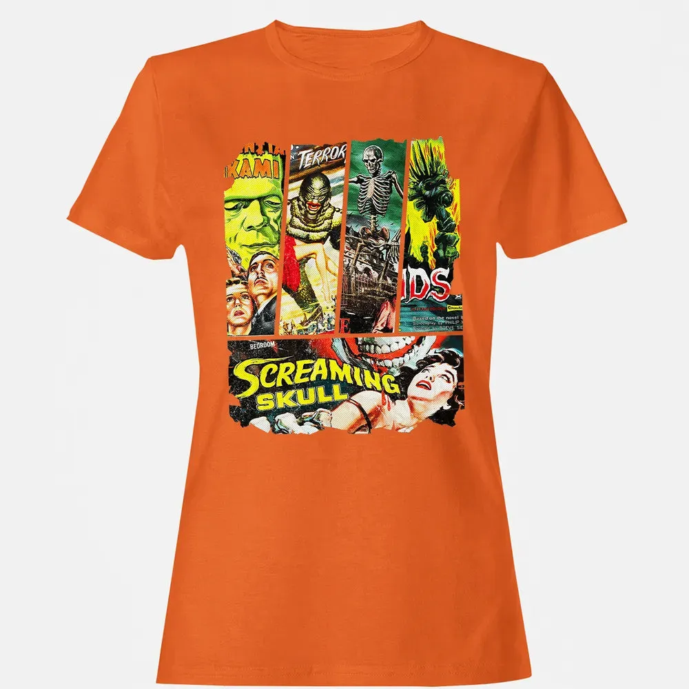 Vintage Sci-Fi Horror Women's T-shirt - 11