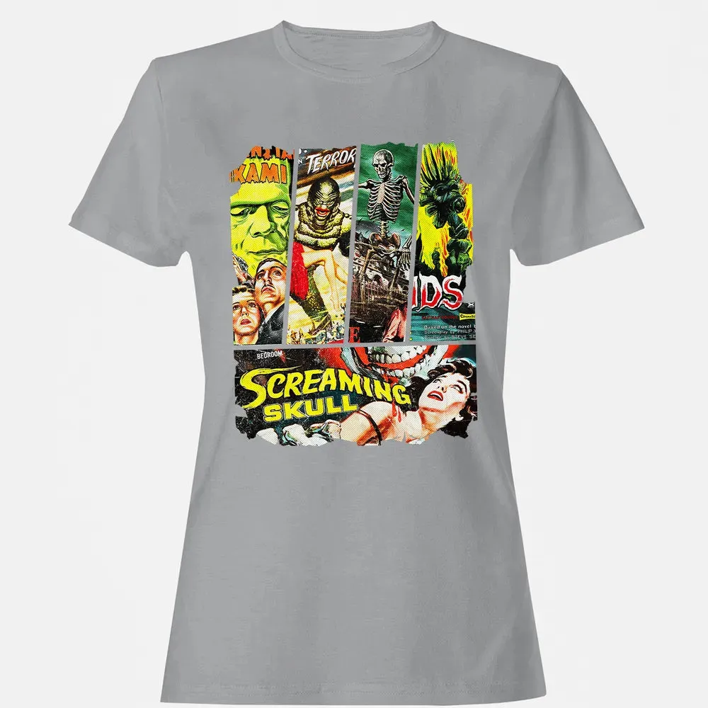 Vintage Sci-Fi Horror Women's T-shirt - 15