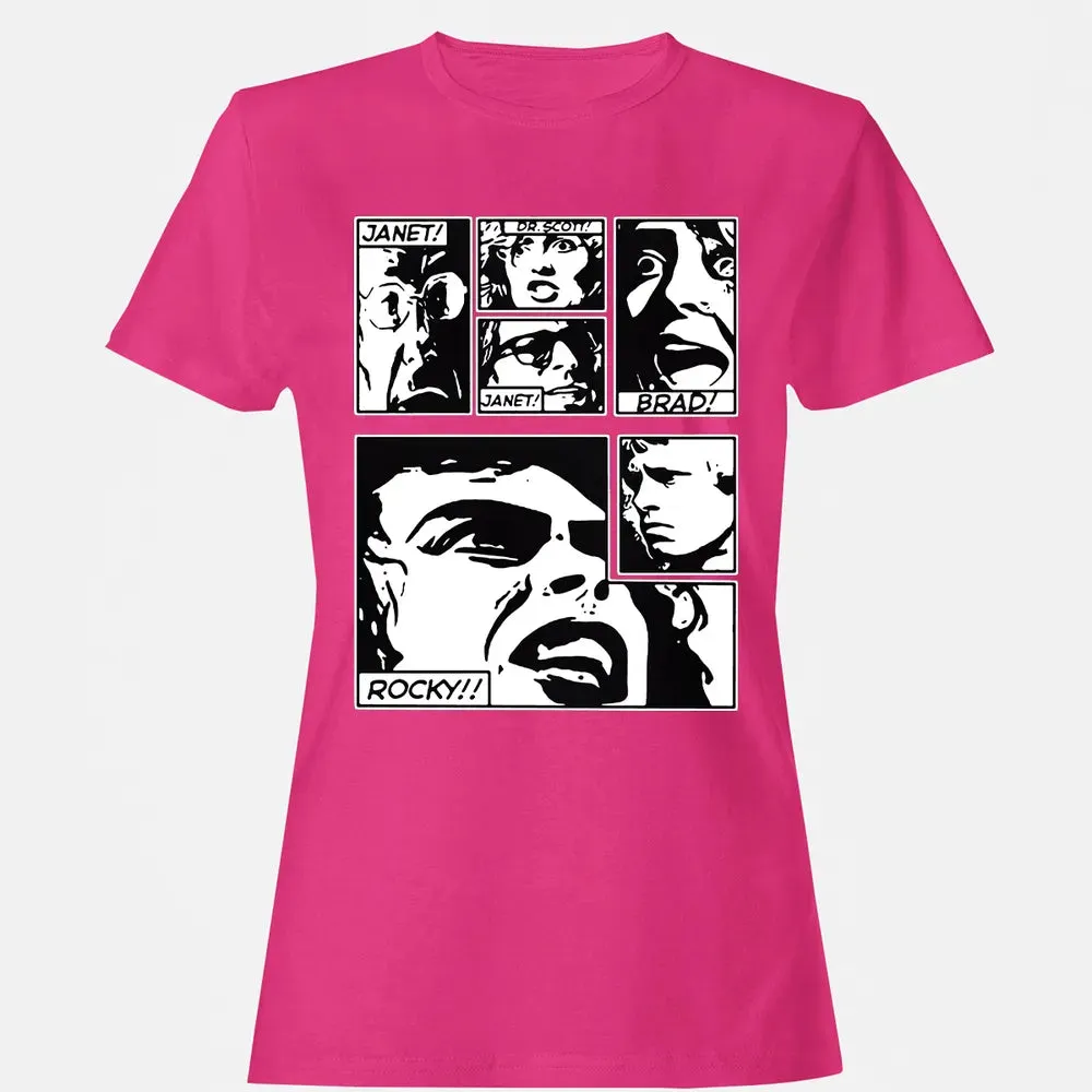 Janet! Dr. Scott! Janet! Brad! Rocky!! Women's T-shirt - 6