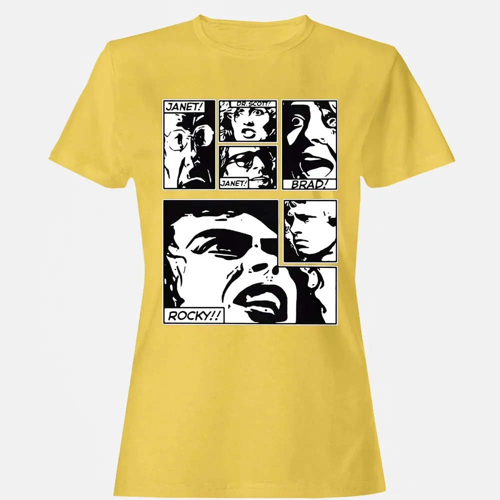 Janet! Dr. Scott! Janet! Brad! Rocky!! Women's T-shirt - 4