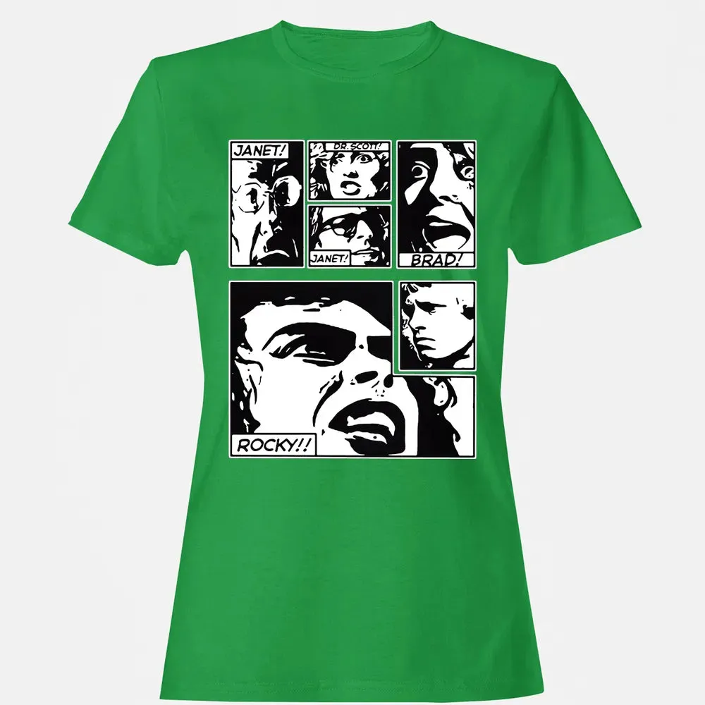 Janet! Dr. Scott! Janet! Brad! Rocky!! Women's T-shirt - 7