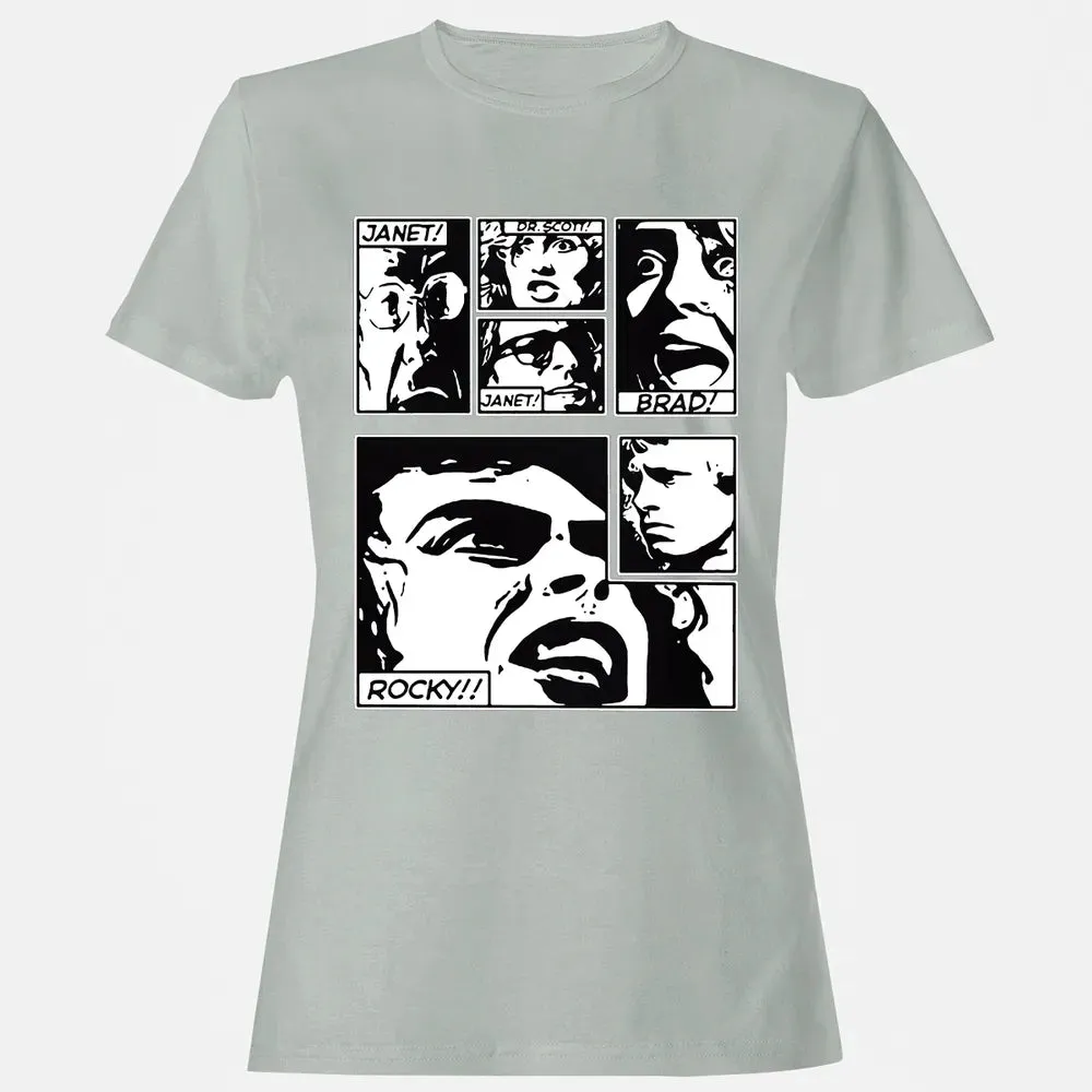 Janet! Dr. Scott! Janet! Brad! Rocky!! Women's T-shirt - 2