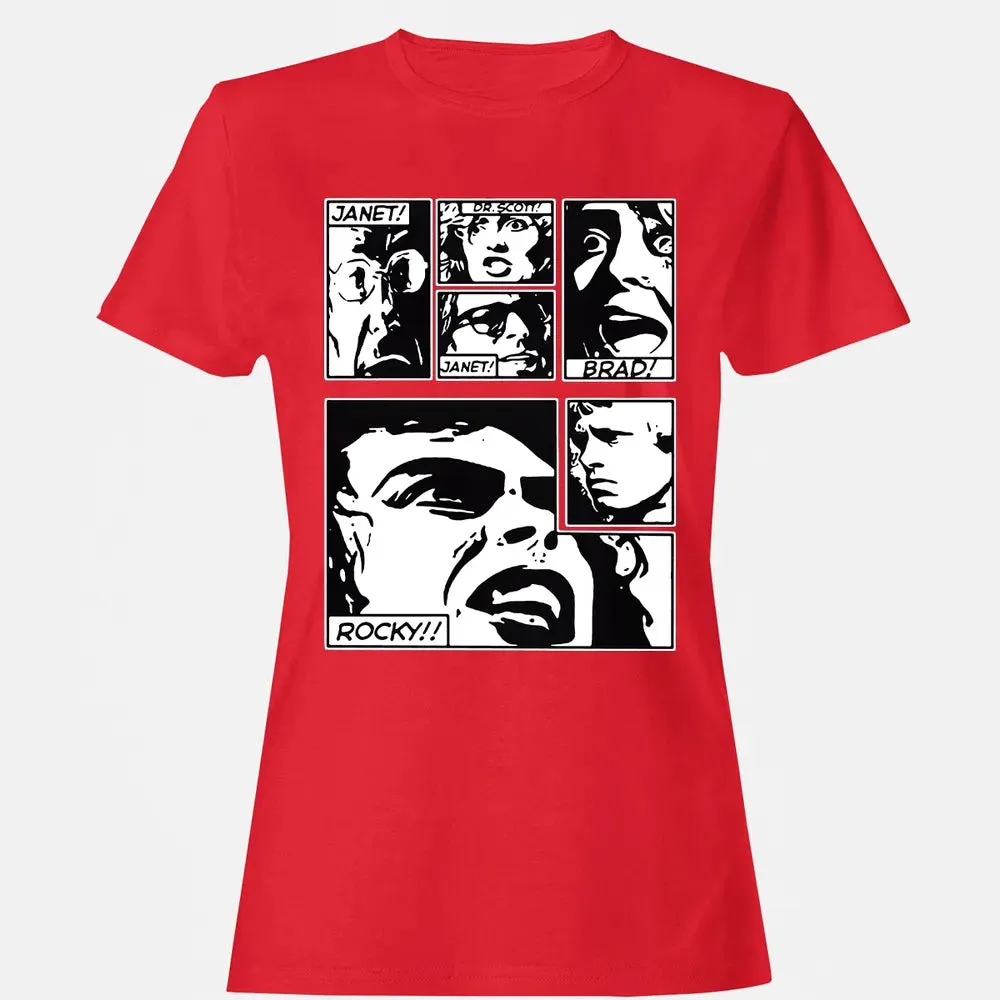 Janet! Dr. Scott! Janet! Brad! Rocky!! Women's T-shirt - 13