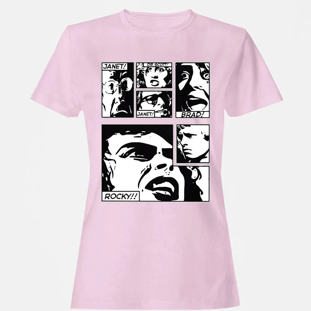 Janet! Dr. Scott! Janet! Brad! Rocky!! Women's T-shirt - 9