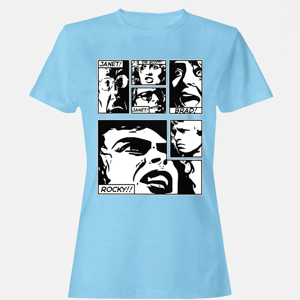 Janet! Dr. Scott! Janet! Brad! Rocky!! Women's T-shirt - 8