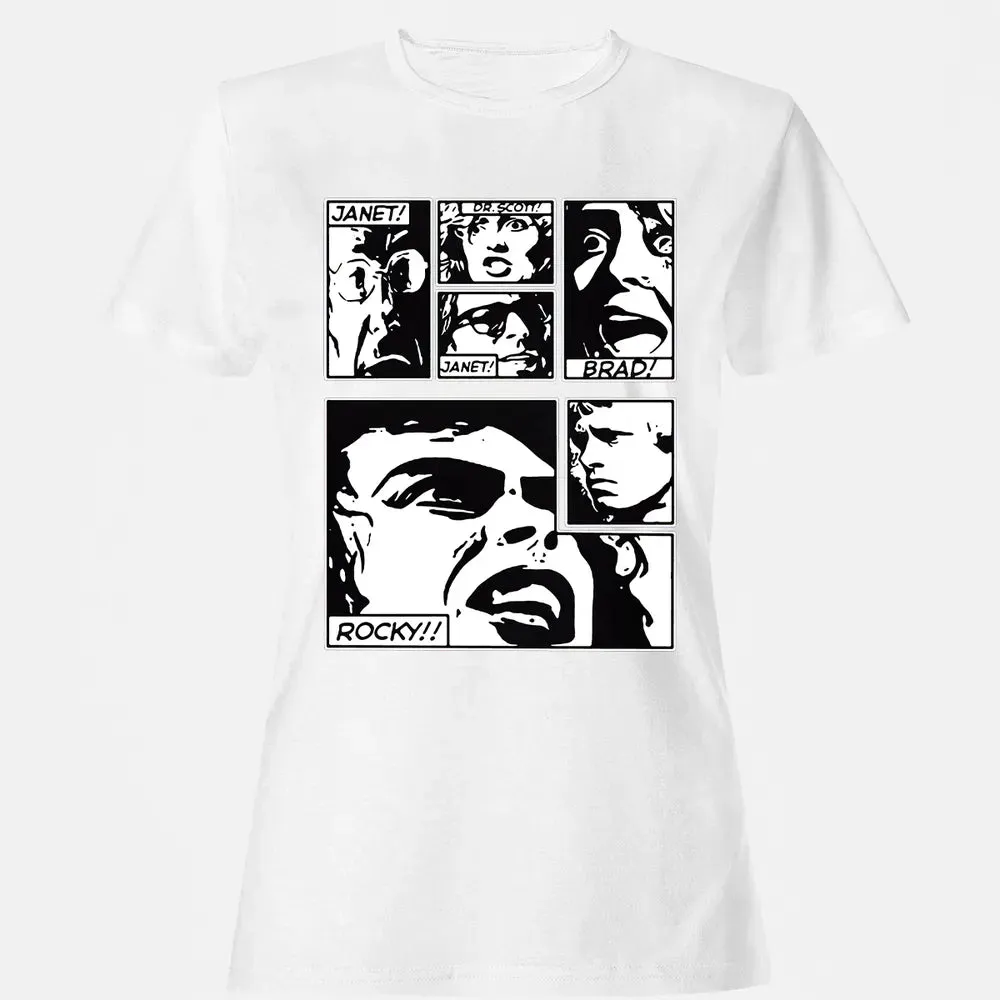 Janet! Dr. Scott! Janet! Brad! Rocky!! Women's T-shirt - 16
