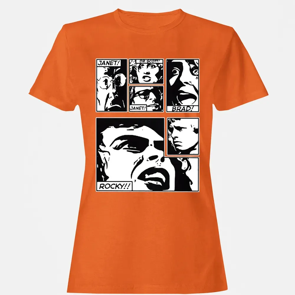 Janet! Dr. Scott! Janet! Brad! Rocky!! Women's T-shirt - 11