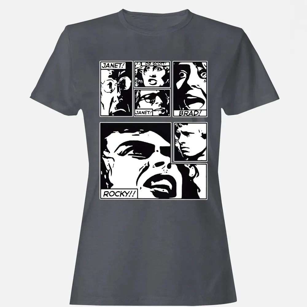 Janet! Dr. Scott! Janet! Brad! Rocky!! Women's T-shirt - 5