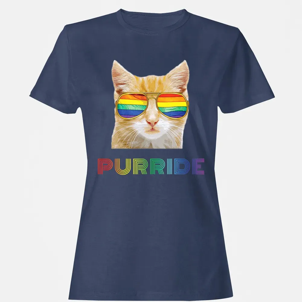 Gay Pride s for Women Men LGBT Cat Gift Purride Women's T-shirt - 10