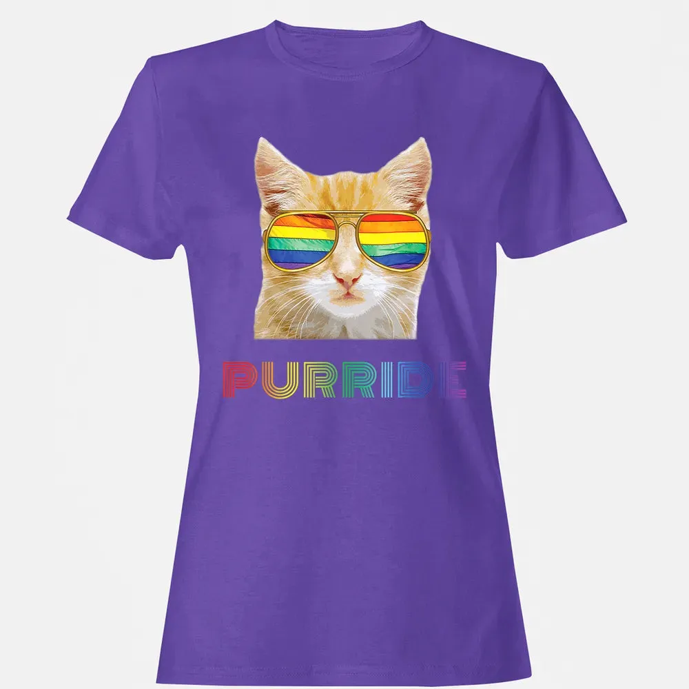 Gay Pride s for Women Men LGBT Cat Gift Purride Women's T-shirt - 12