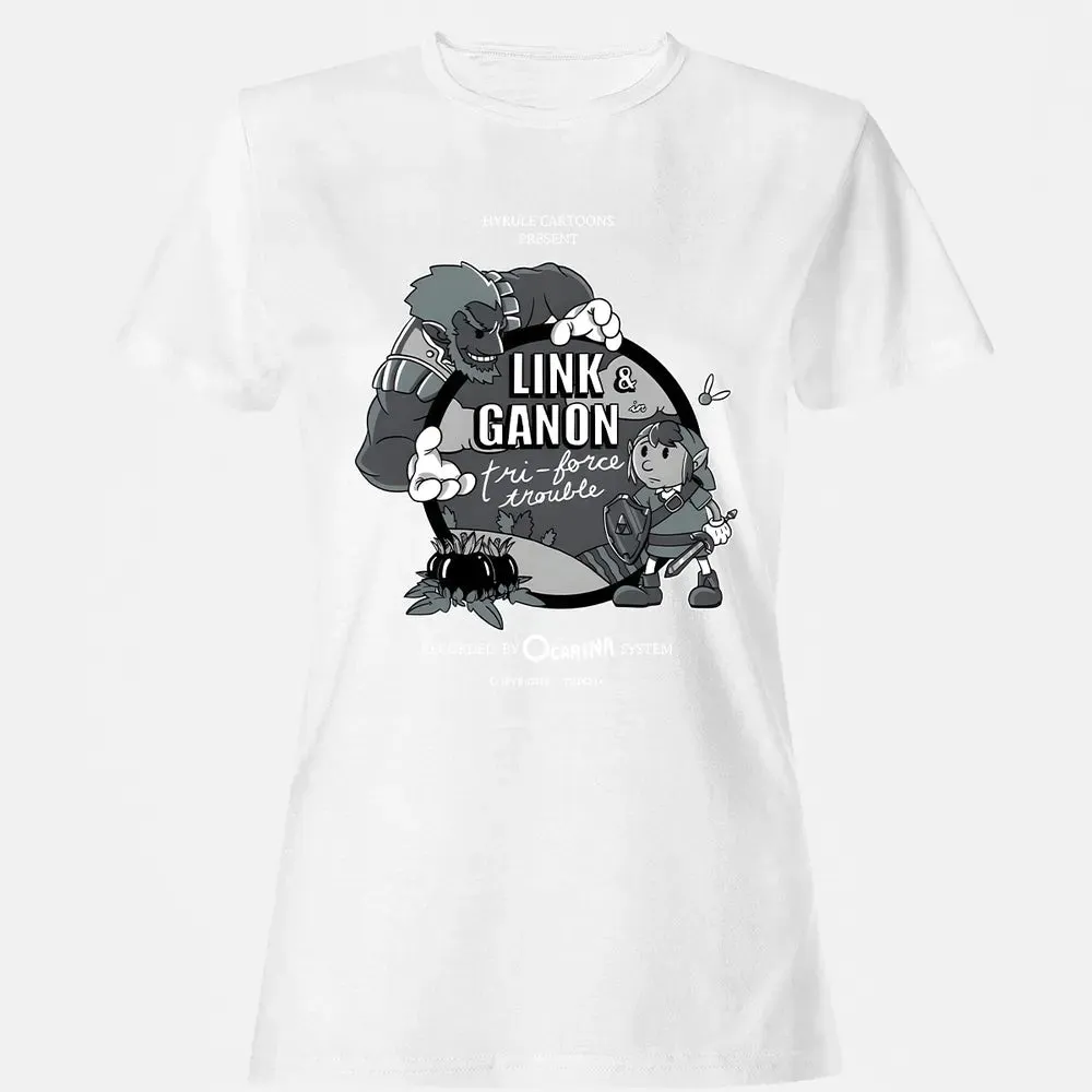 Link & Ganon Women's T-shirt - 16