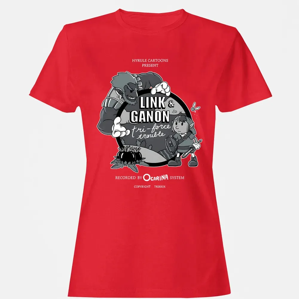 Link & Ganon Women's T-shirt - 13