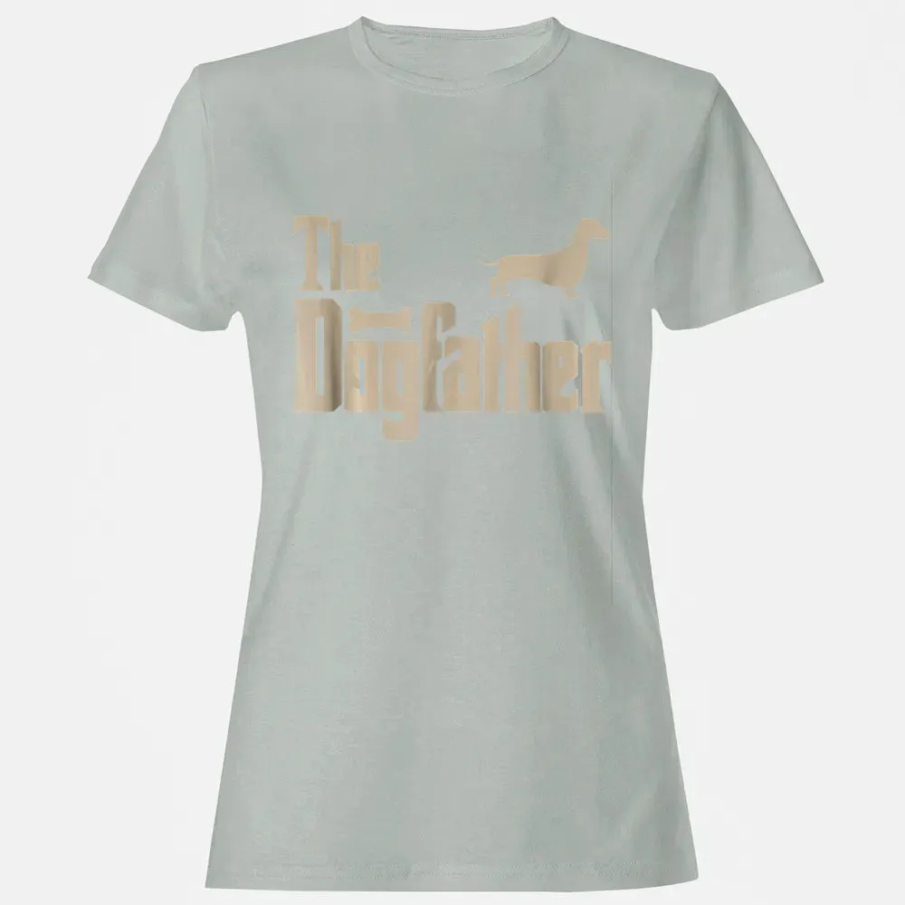 Mens Dachshund Dog Lovers Gifts "The Dogfather" Men  s Women's T-shirt - 2