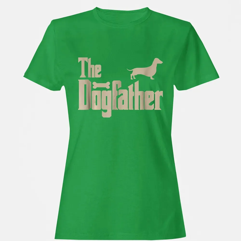Mens Dachshund Dog Lovers Gifts "The Dogfather" Men  s Women's T-shirt - 7