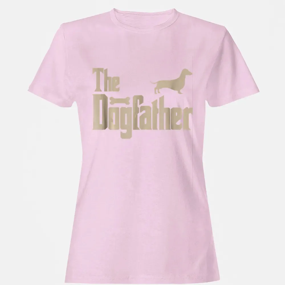 Mens Dachshund Dog Lovers Gifts "The Dogfather" Men  s Women's T-shirt - 9