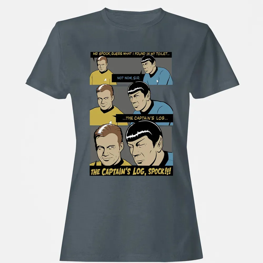 The Captain's Log Women's T-shirt - 3