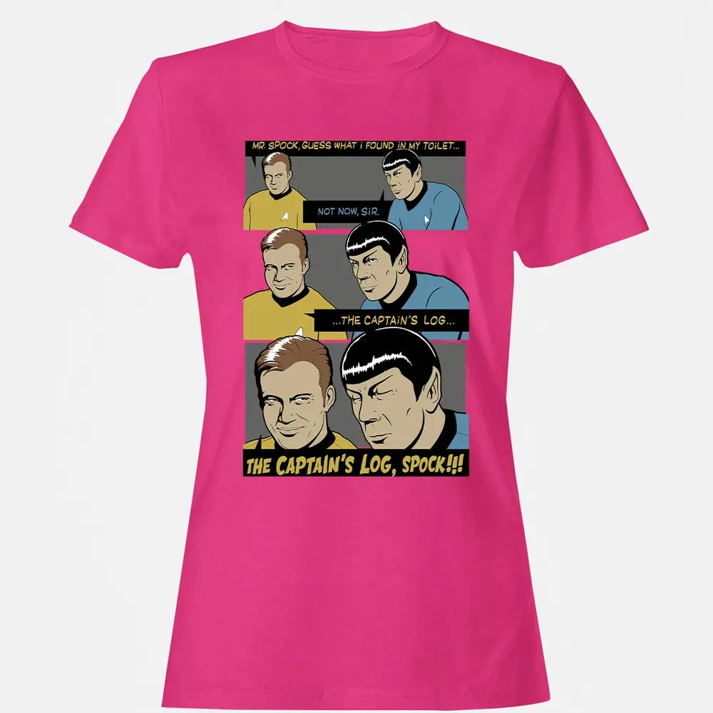 The Captain's Log Women's T-shirt - 6