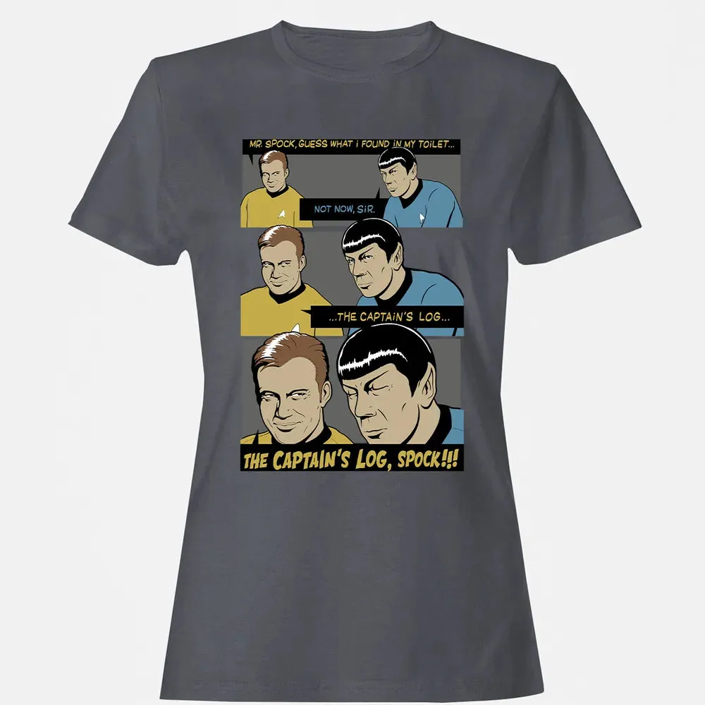 The Captain's Log Women's T-shirt - 5
