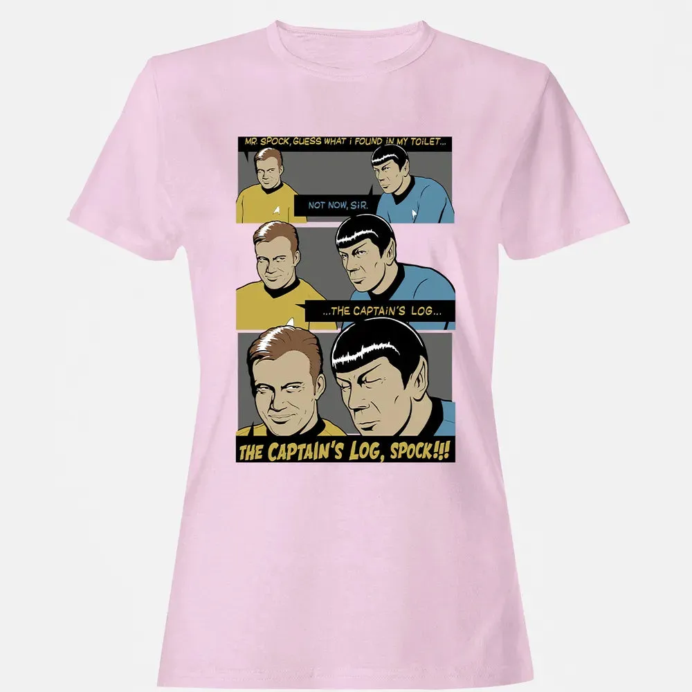 The Captain's Log Women's T-shirt - 9