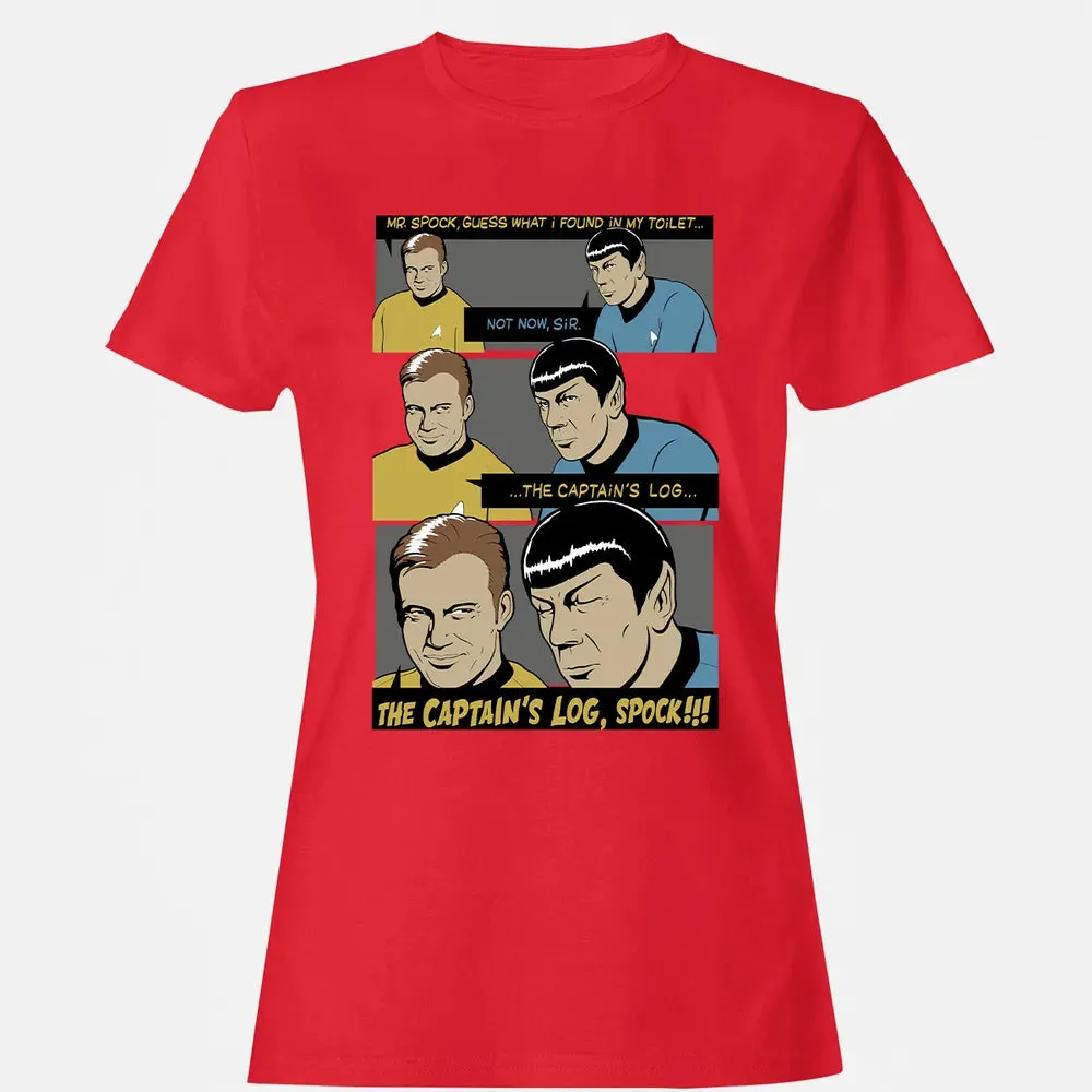 The Captain's Log Women's T-shirt - 13