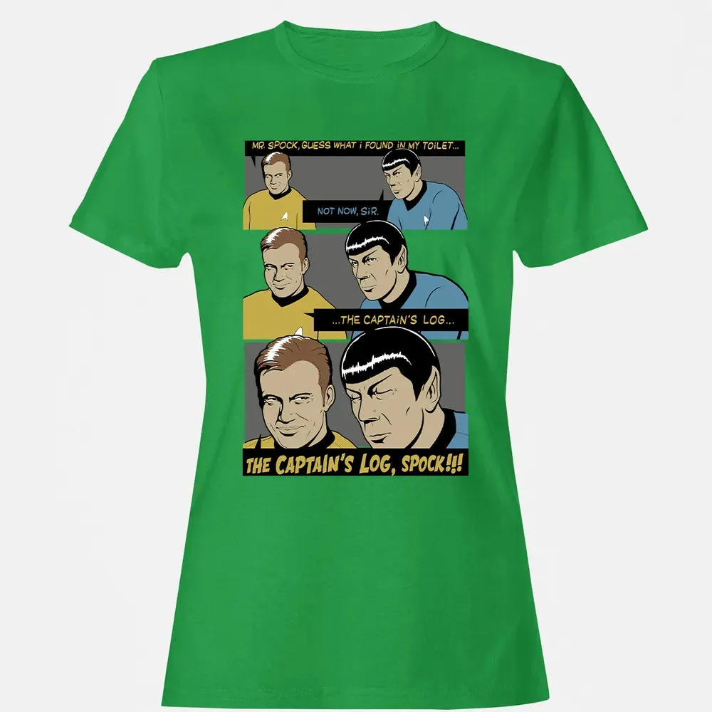 The Captain's Log Women's T-shirt - 7