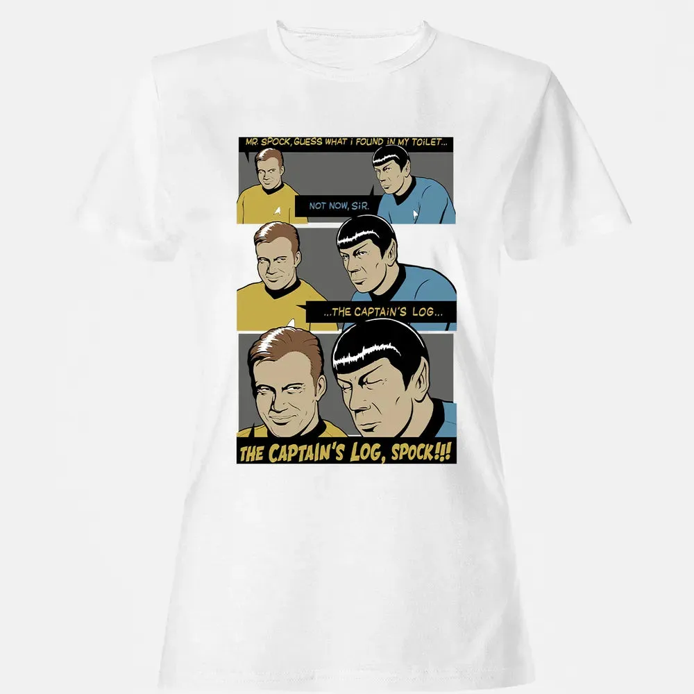 The Captain's Log Women's T-shirt - 16