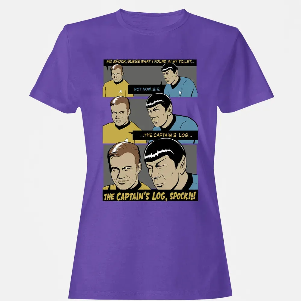 The Captain's Log Women's T-shirt - 12