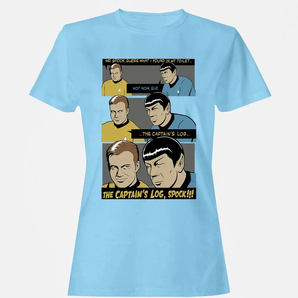 The Captain's Log Women's T-shirt - 8