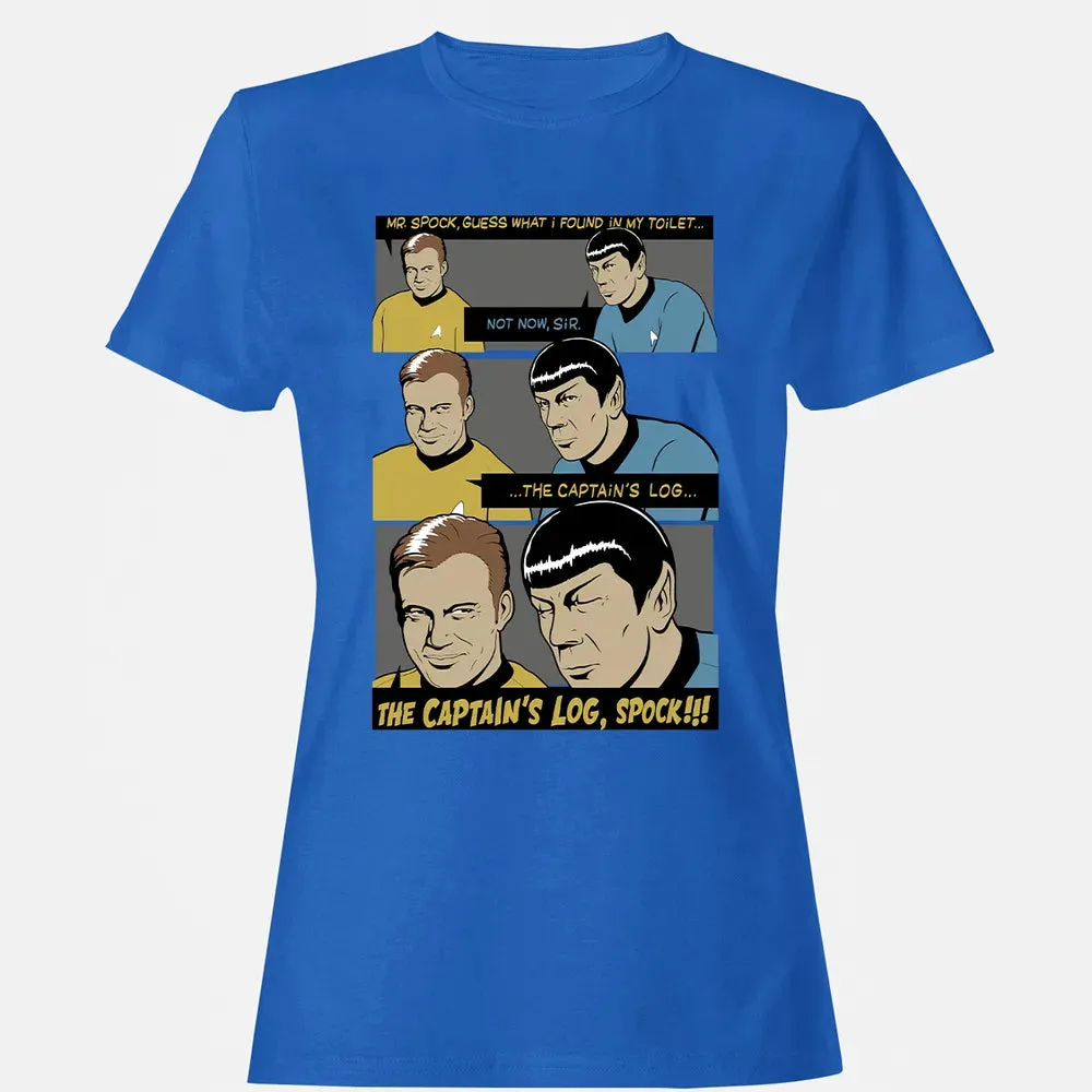 The Captain's Log Women's T-shirt - 14