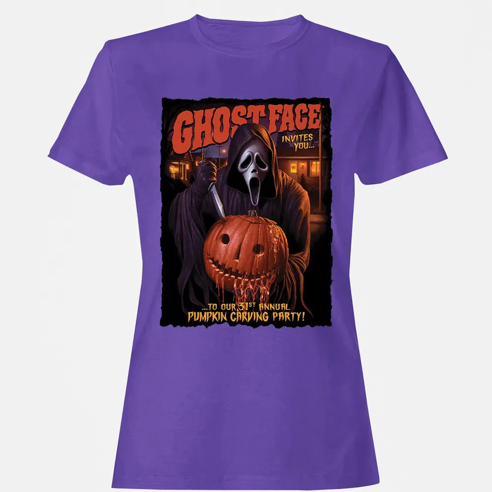 Pumpkin Carving Party Women's T-shirt - 12