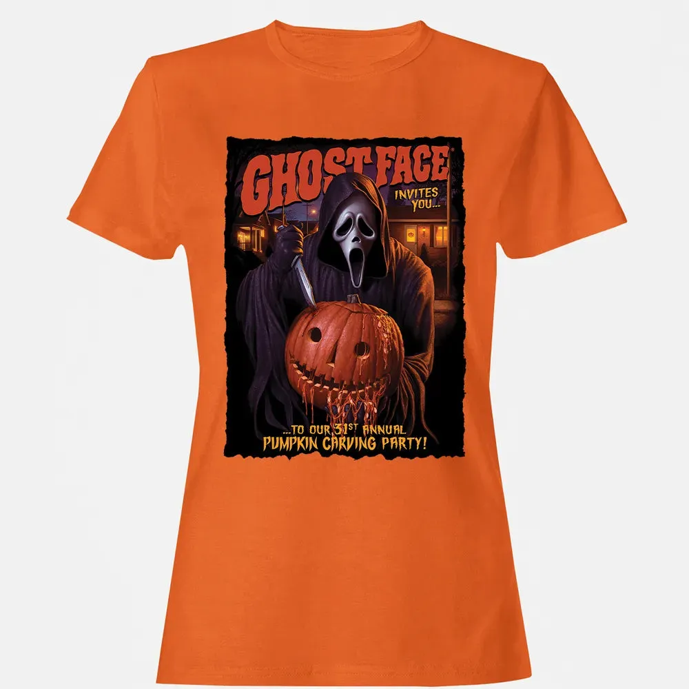 Pumpkin Carving Party Women's T-shirt - 11