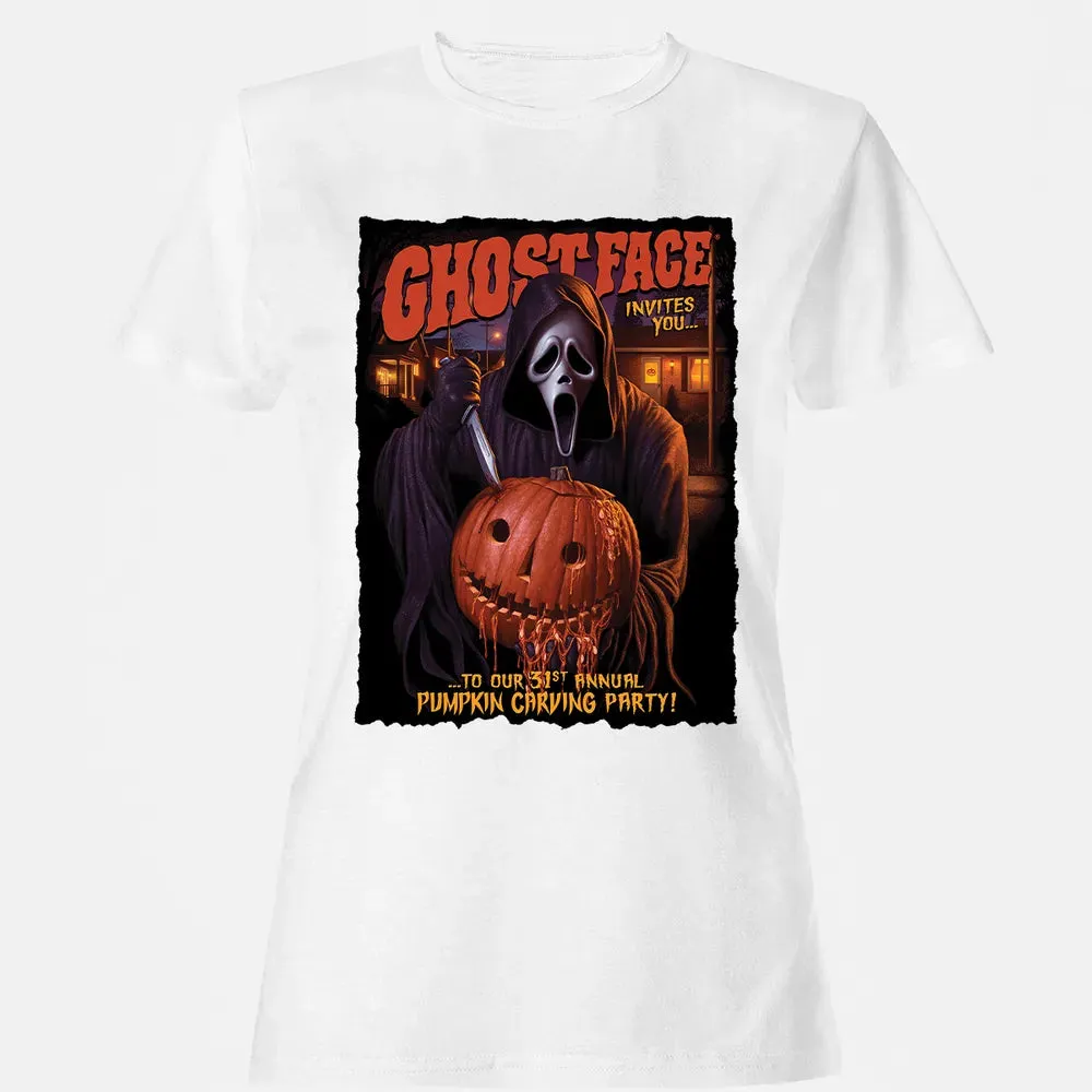 Pumpkin Carving Party Women's T-shirt - 16