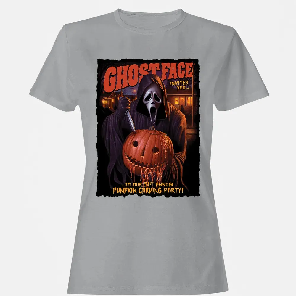Pumpkin Carving Party Women's T-shirt - 15