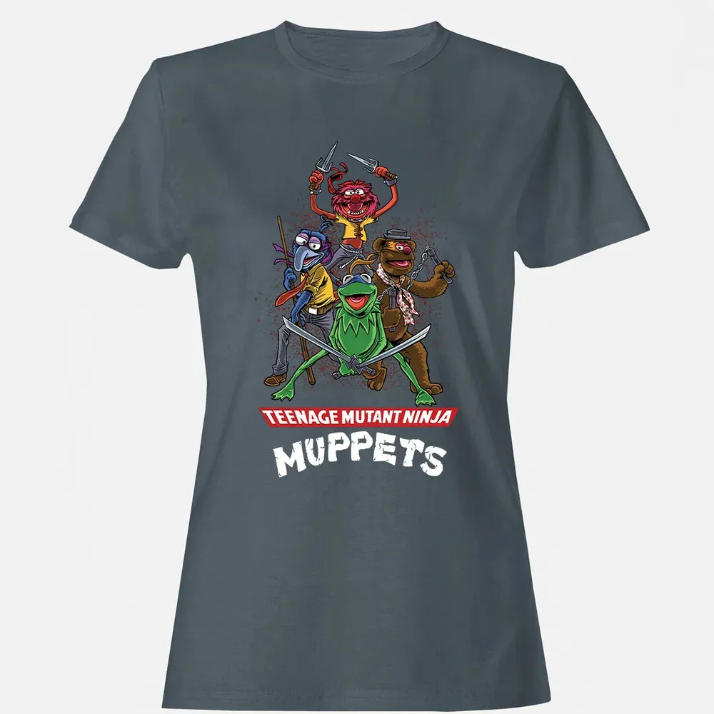 nage Mutant Ninja Muppets Women's T-shirt - 3