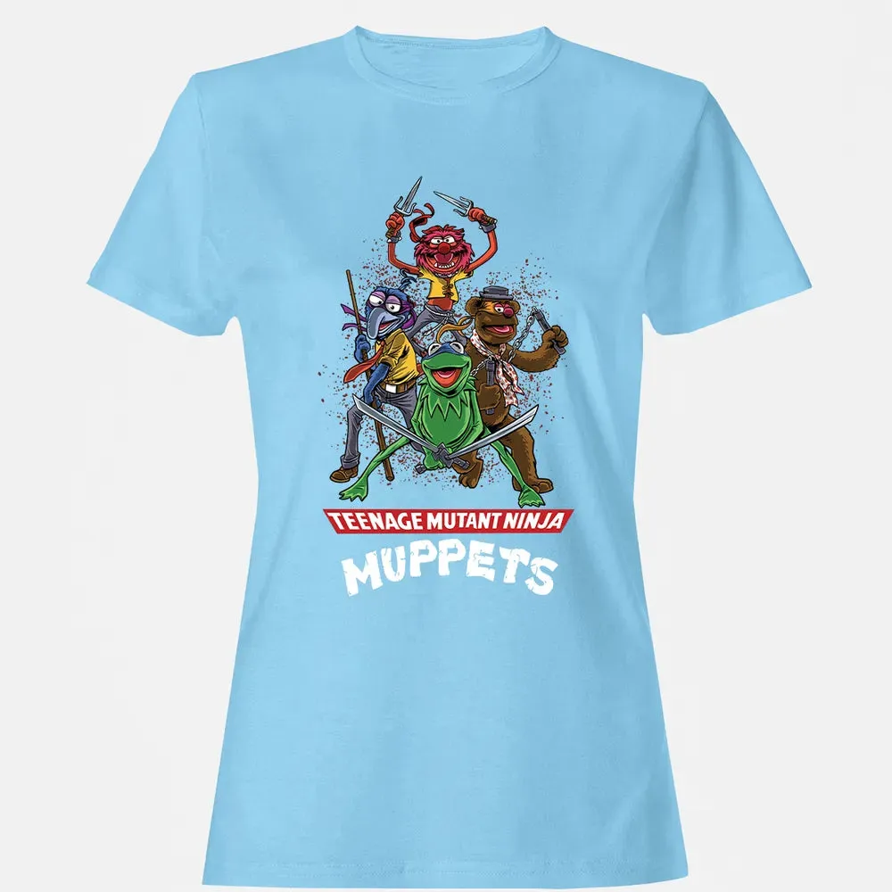 nage Mutant Ninja Muppets Women's T-shirt - 8