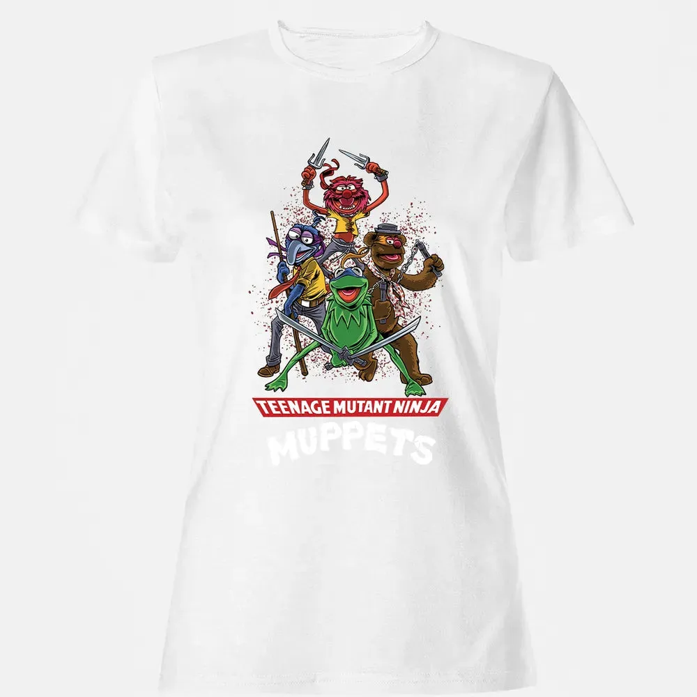 nage Mutant Ninja Muppets Women's T-shirt - 16