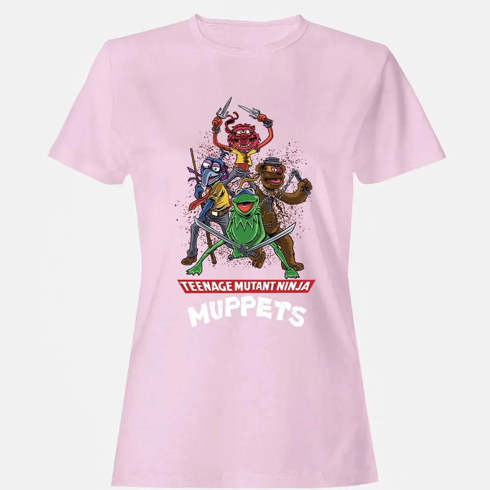 nage Mutant Ninja Muppets Women's T-shirt - 9