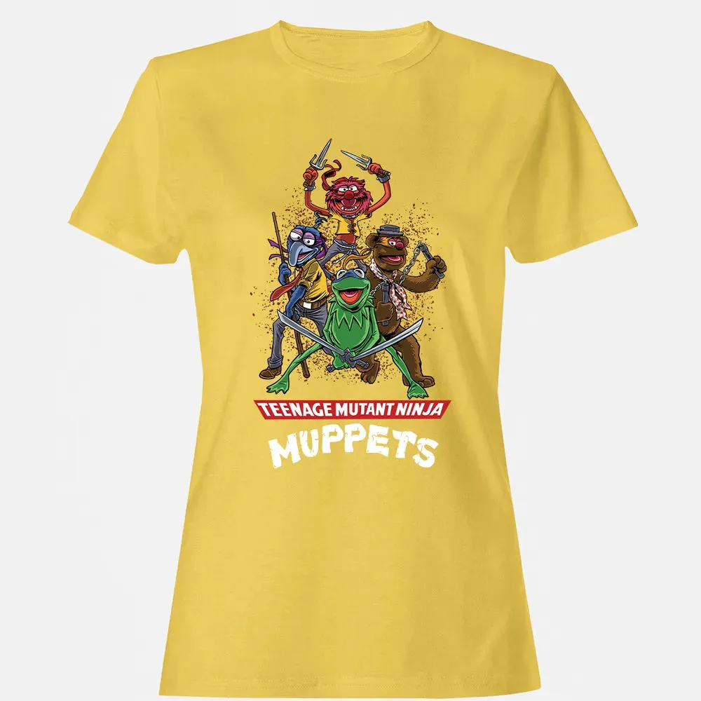 nage Mutant Ninja Muppets Women's T-shirt - 4