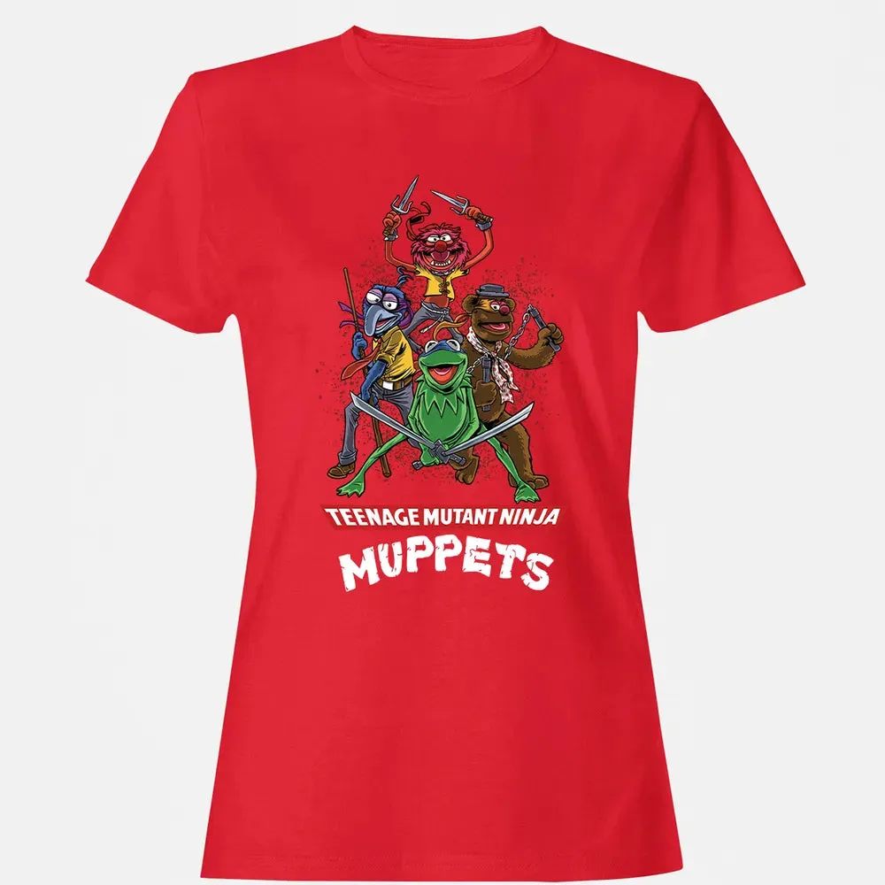 nage Mutant Ninja Muppets Women's T-shirt - 13