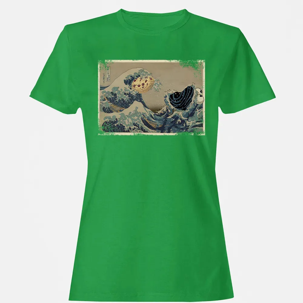 The Great Wave Off Cookiemonsta Women's T-shirt - 7