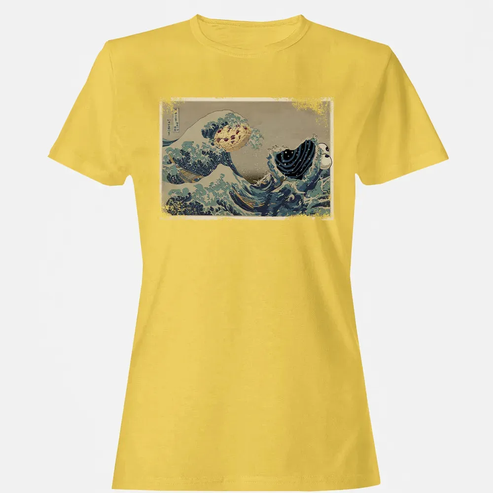 The Great Wave Off Cookiemonsta Women's T-shirt - 4
