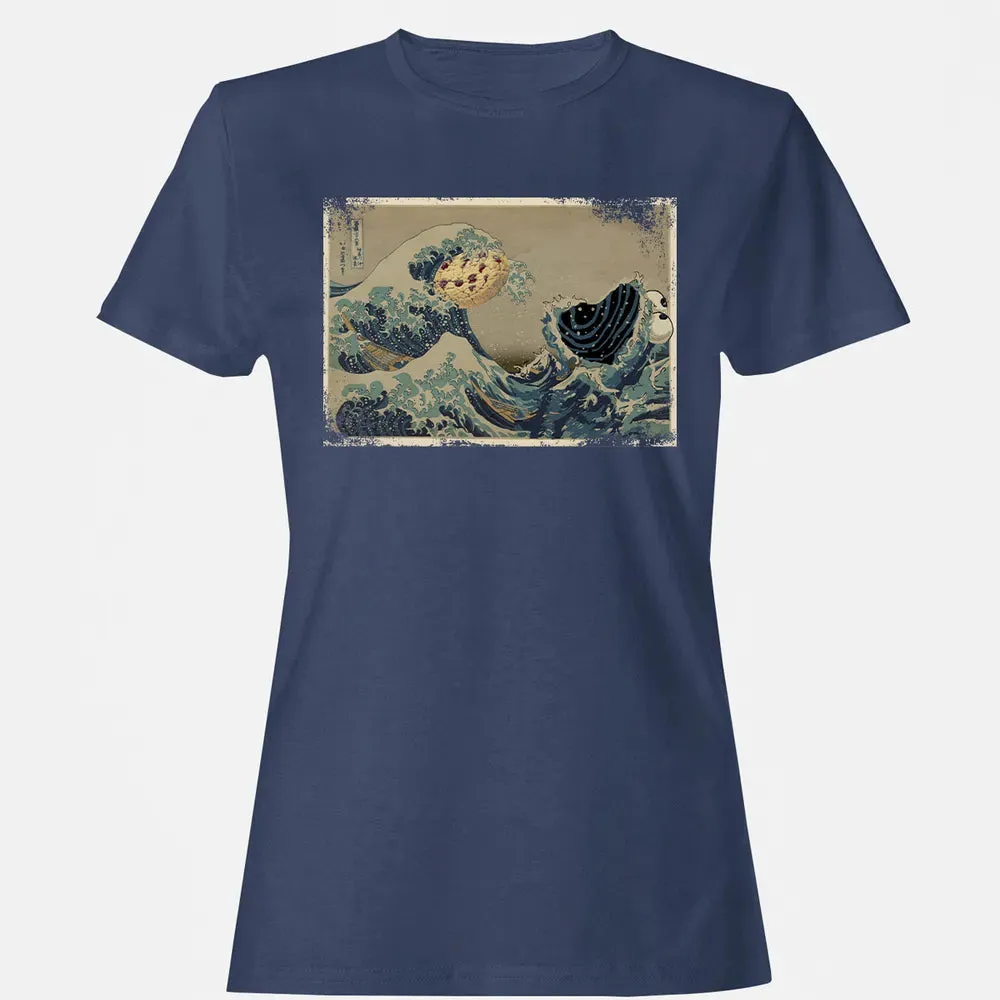 The Great Wave Off Cookiemonsta Women's T-shirt - 10