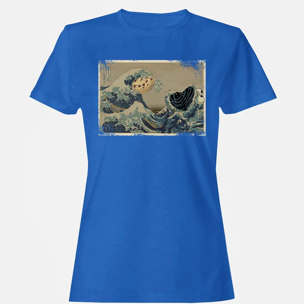 The Great Wave Off Cookiemonsta Women's T-shirt - 14