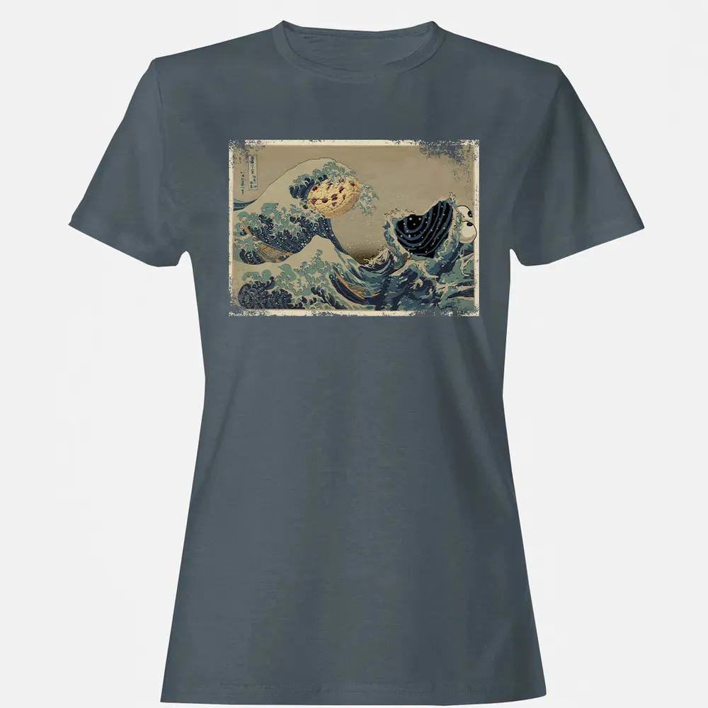 The Great Wave Off Cookiemonsta Women's T-shirt - 3