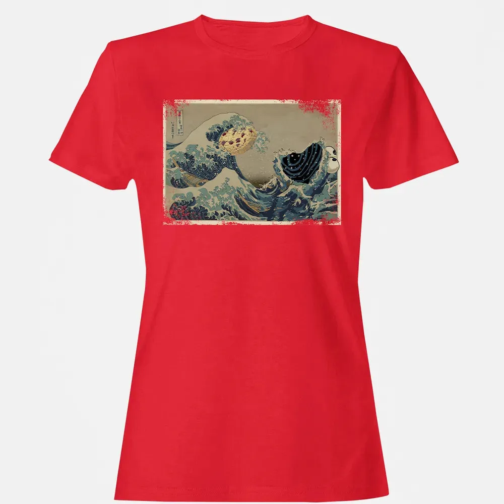 The Great Wave Off Cookiemonsta Women's T-shirt - 13