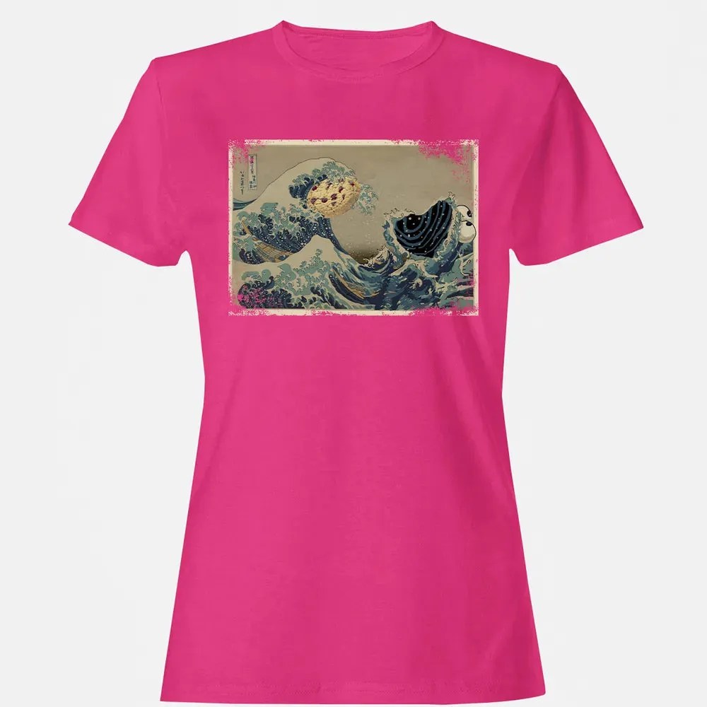 The Great Wave Off Cookiemonsta Women's T-shirt - 6