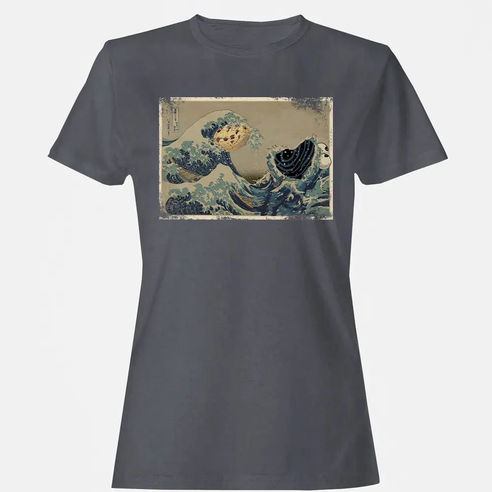 The Great Wave Off Cookiemonsta Women's T-shirt - 5
